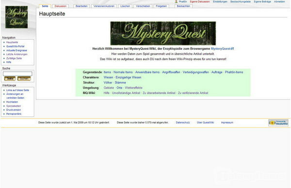 Screenshot MysteryQuest