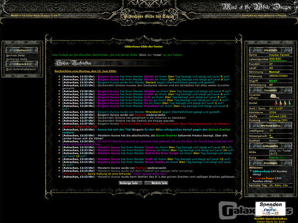 Screenshot Mind of the White Dragon