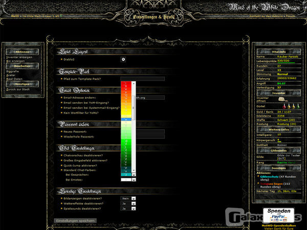 Screenshot Mind of the White Dragon