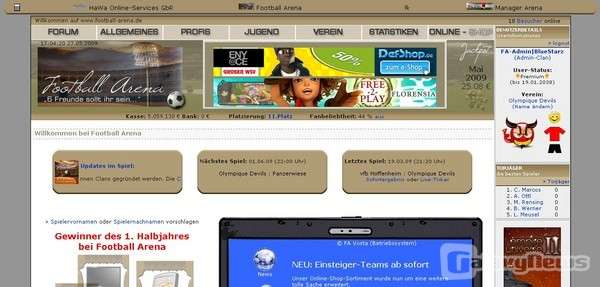 Screenshot Football-Arena