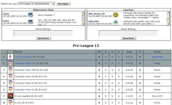 Screenshot Football-Arena