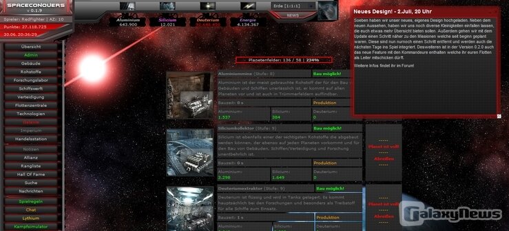 Screenshot Space Conquers