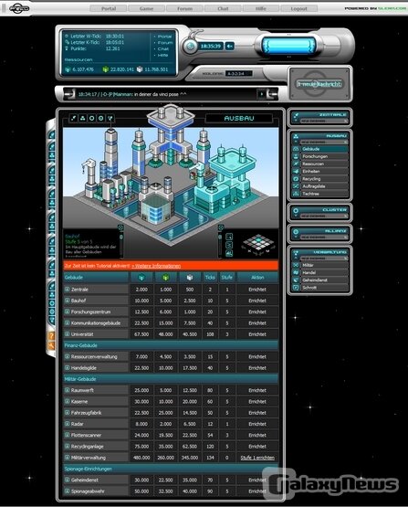 Screenshot Future of the Universe