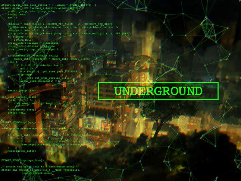 Screenshot Hacker Underground