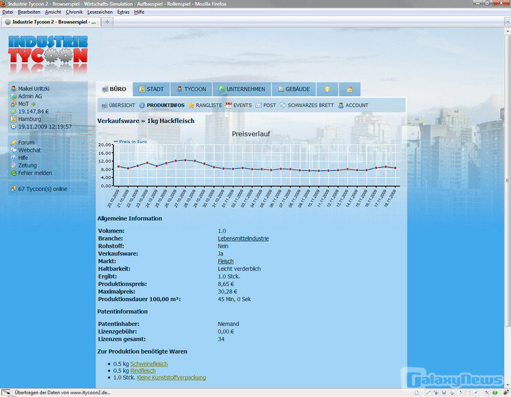 Screenshot Industrie Tycoon 2