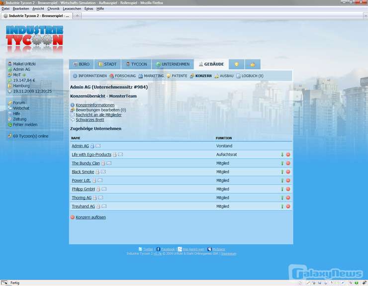 Screenshot Industrie Tycoon 2
