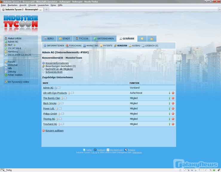 Screenshot Industrie Tycoon 2