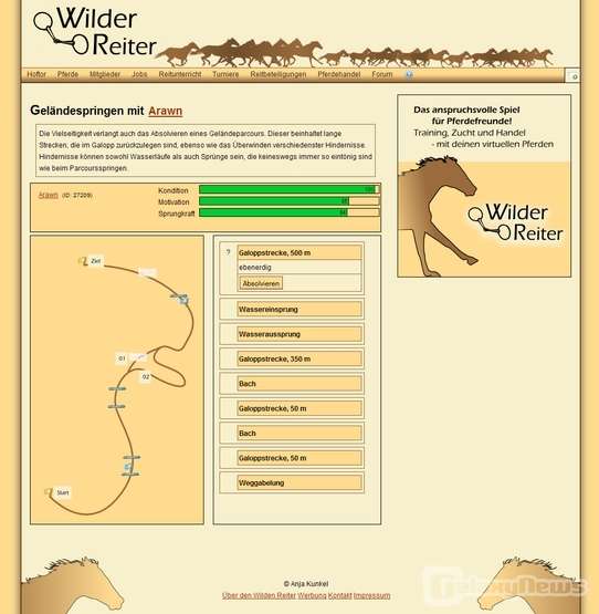 Screenshot Wilder Reiter