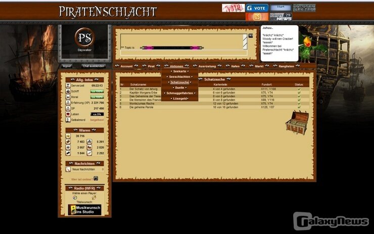 Screenshot Piratenschlacht