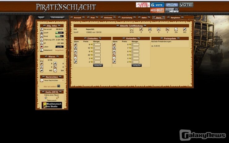 Screenshot Piratenschlacht