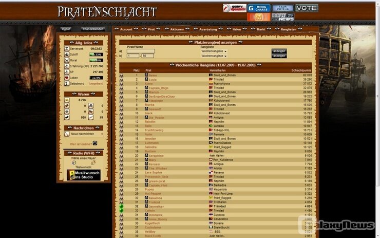 Screenshot Piratenschlacht