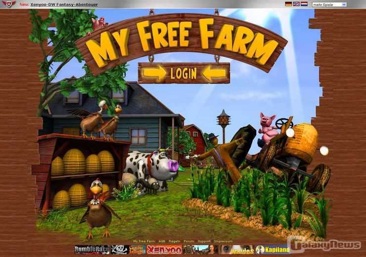 Screenshot MyFreeFarm