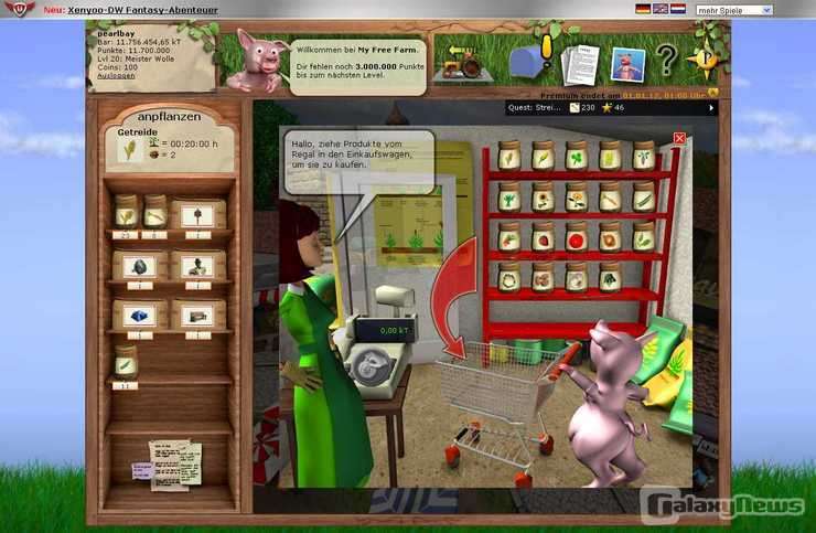 Screenshot MyFreeFarm