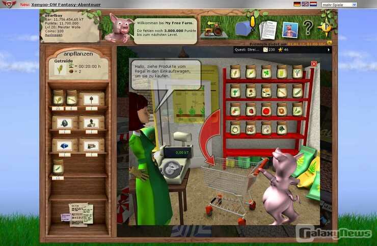 Screenshot MyFreeFarm