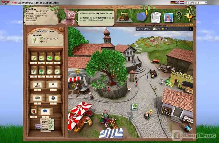 Screenshot MyFreeFarm