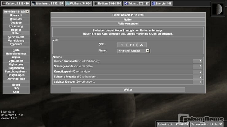 Screenshot The Big War