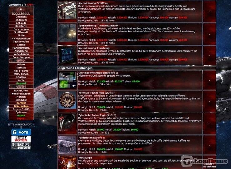 Screenshot Fall of the Gods