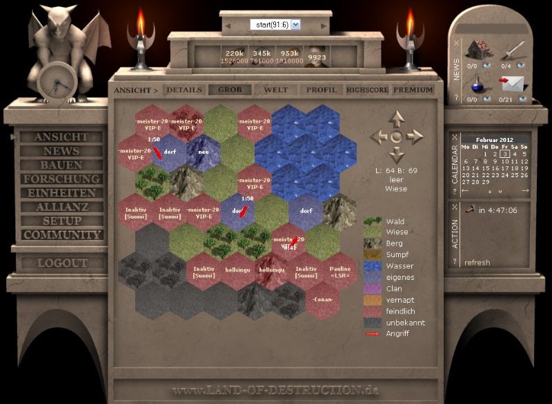 Screenshot Land of Destruction