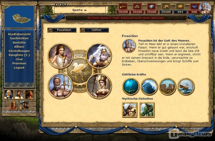Screenshot Grepolis