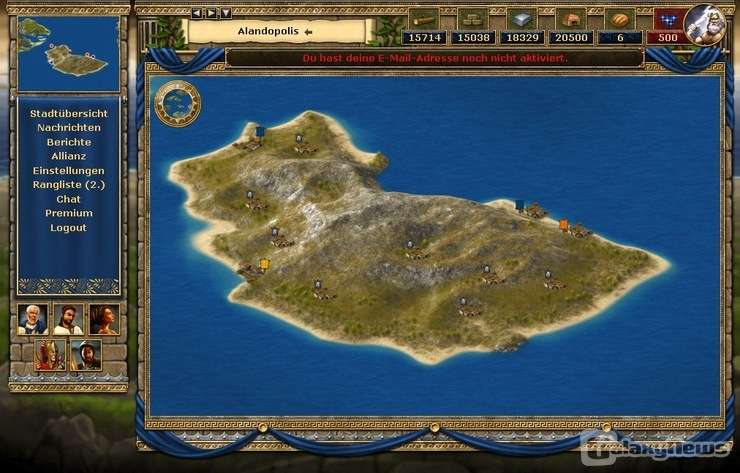 Screenshot Grepolis