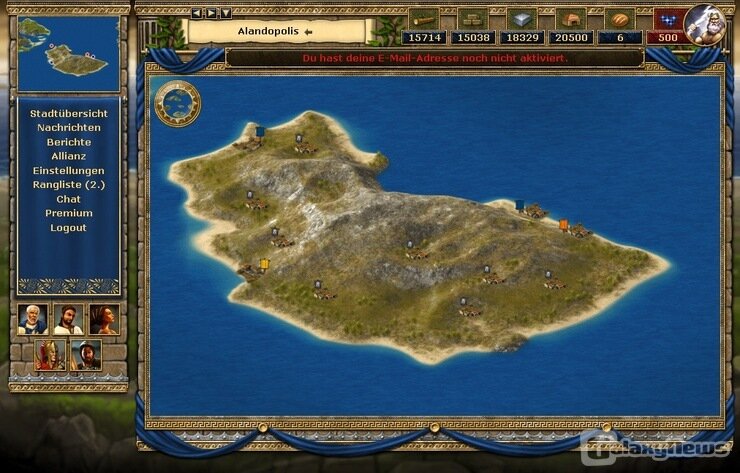 Screenshot Grepolis