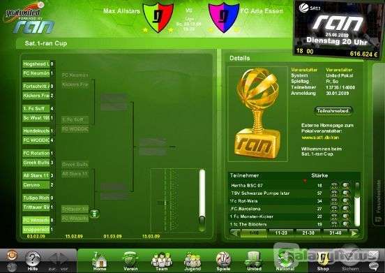 Screenshot goalunited