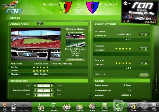 Screenshot goalunited