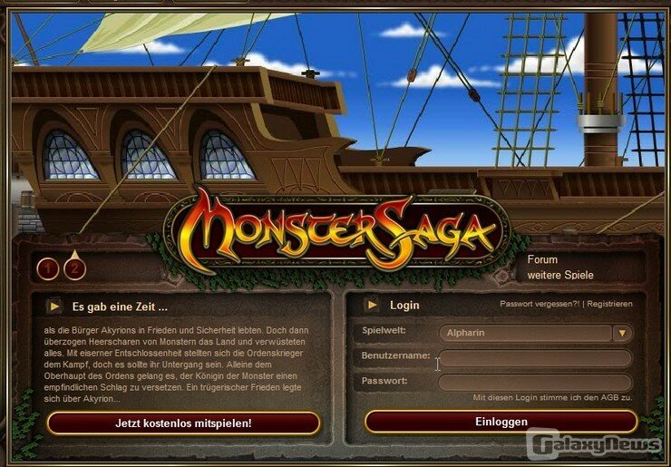 Screenshot MonsterSaga