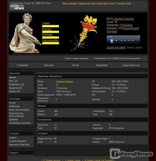 Screenshot Empire of Rome