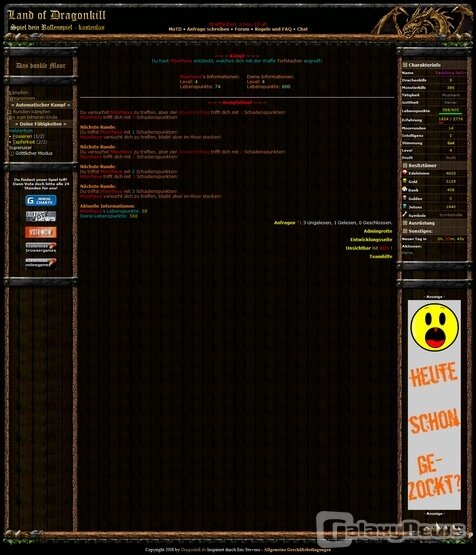 Screenshot Land of Dragonkill