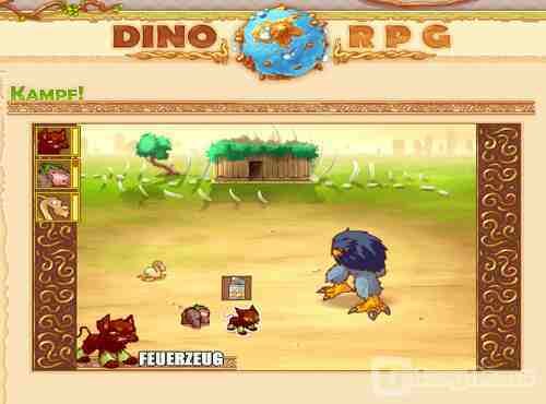 Screenshot DinoRPG