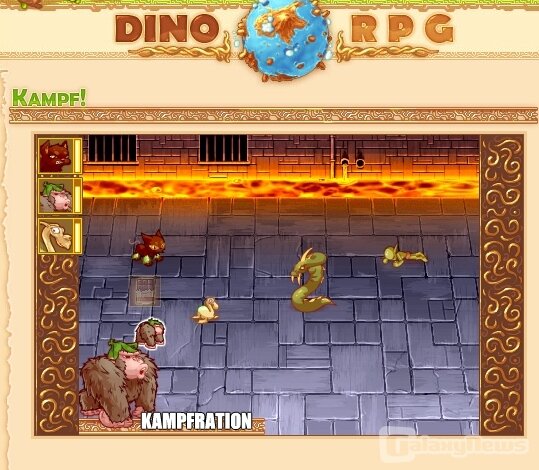 Screenshot DinoRPG