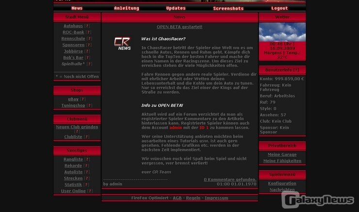 Screenshot ChaosRacer