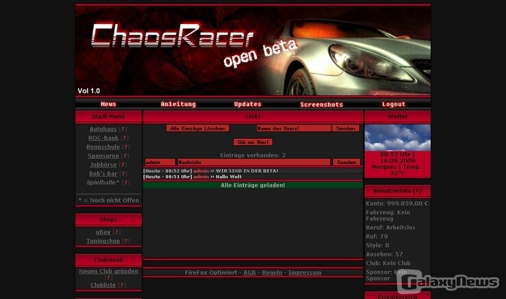 Screenshot ChaosRacer