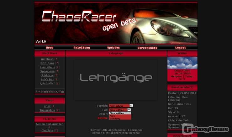 Screenshot ChaosRacer