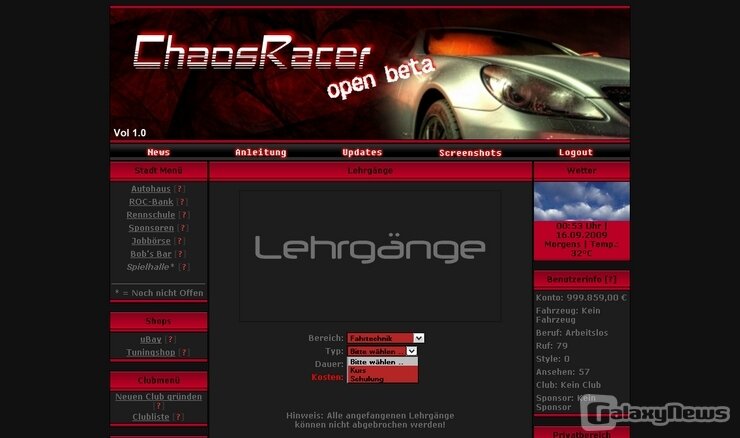 Screenshot ChaosRacer