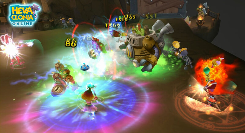 Screenshot Heva Clonia Online