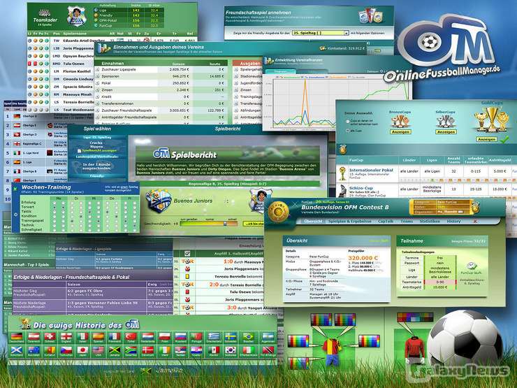 Screenshot OFM OnlineFussballManager