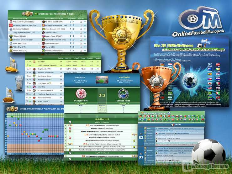Screenshot OFM OnlineFussballManager