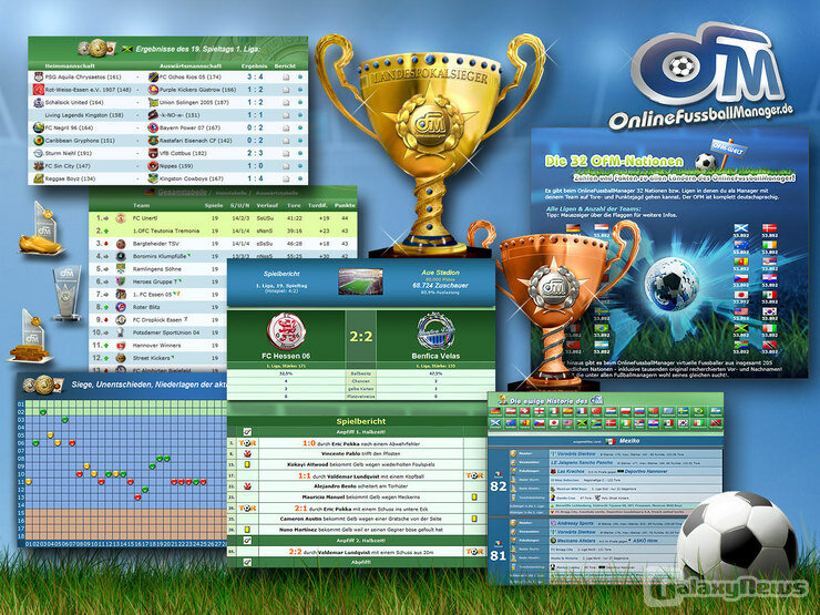 Screenshot OFM OnlineFussballManager