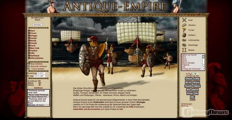 Screenshot Antique Empire