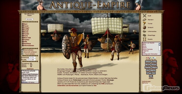 Screenshot Antique Empire