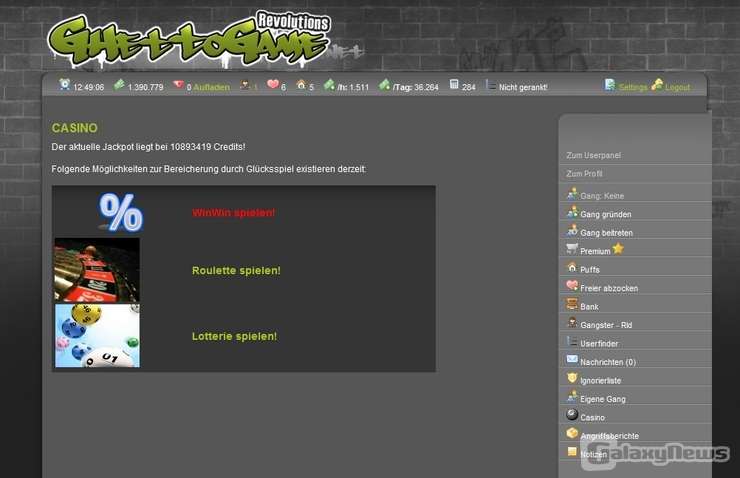 Screenshot GhettoGame Revolutions