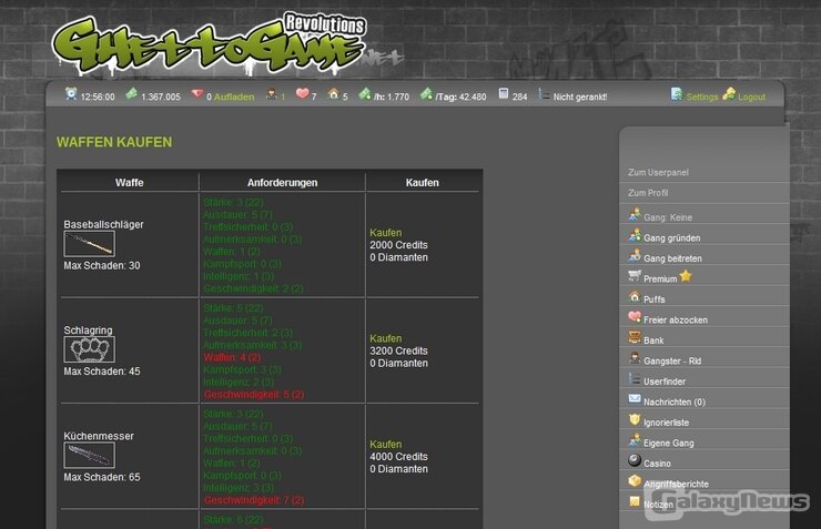 Screenshot GhettoGame Revolutions