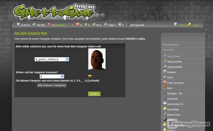 Screenshot GhettoGame Revolutions