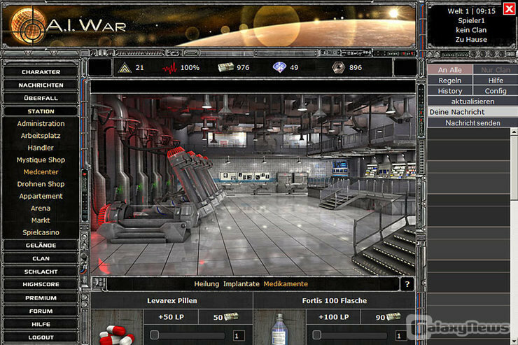 Screenshot A.I. War