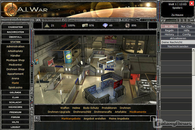 Screenshot A.I. War