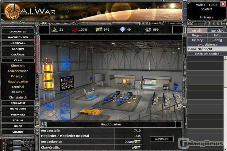 Screenshot A.I. War