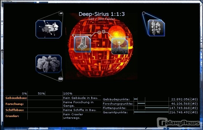 Screenshot Deep Sirius