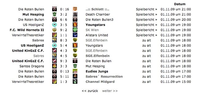 Screenshot Urbansoccer